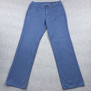 Bonobos Washed Chino Golf Pants Men's‎ 30x30 Blue Straight 100% Cotton Preppy